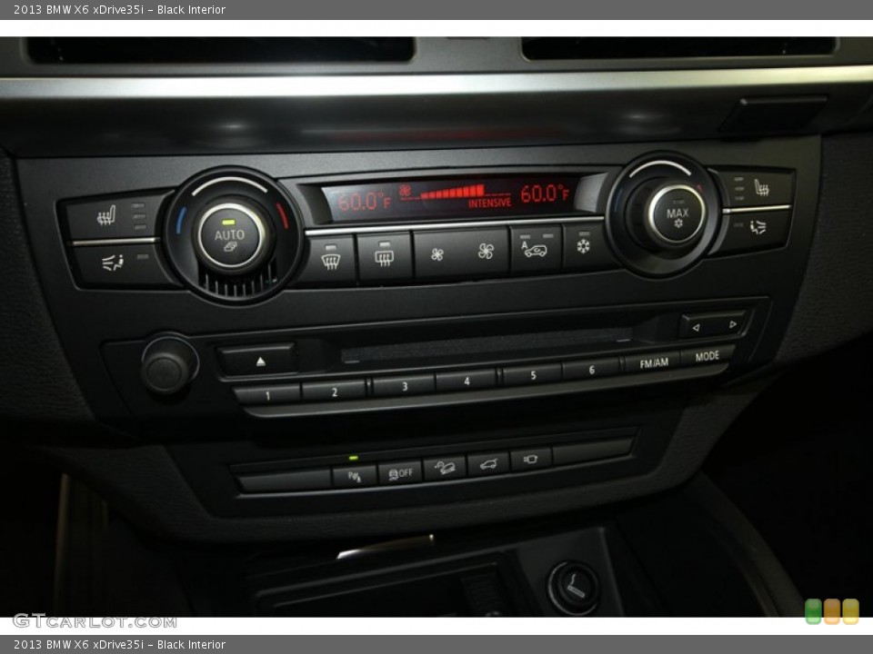 Black Interior Controls for the 2013 BMW X6 xDrive35i #71297591
