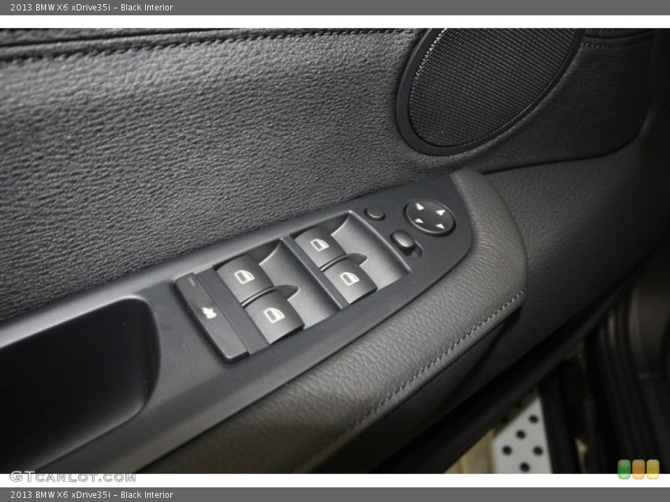Black Interior Controls for the 2013 BMW X6 xDrive35i #71297800