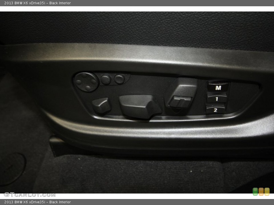 Black Interior Controls for the 2013 BMW X6 xDrive35i #71297809
