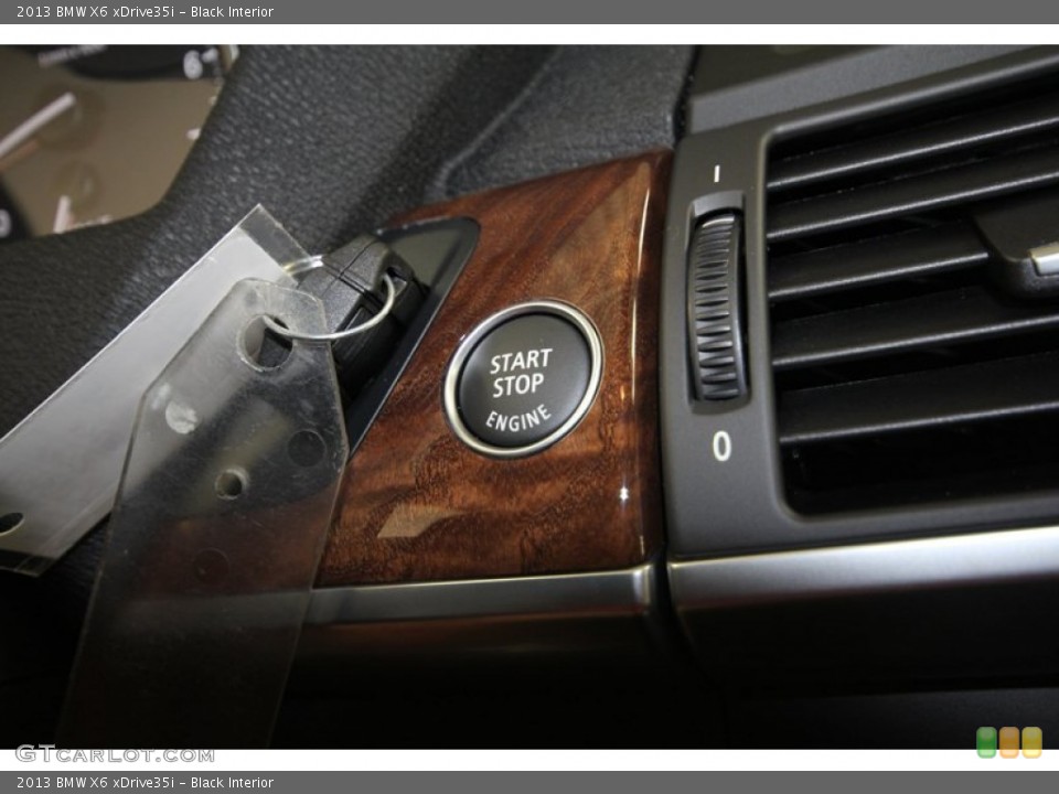 Black Interior Controls for the 2013 BMW X6 xDrive35i #71297860