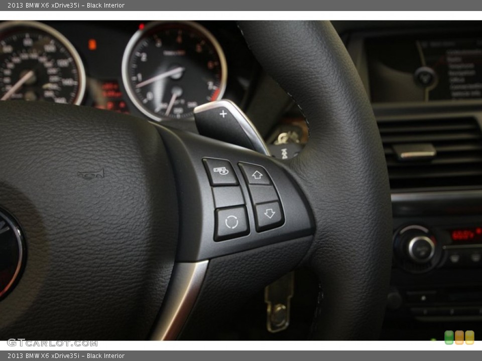 Black Interior Controls for the 2013 BMW X6 xDrive35i #71297869