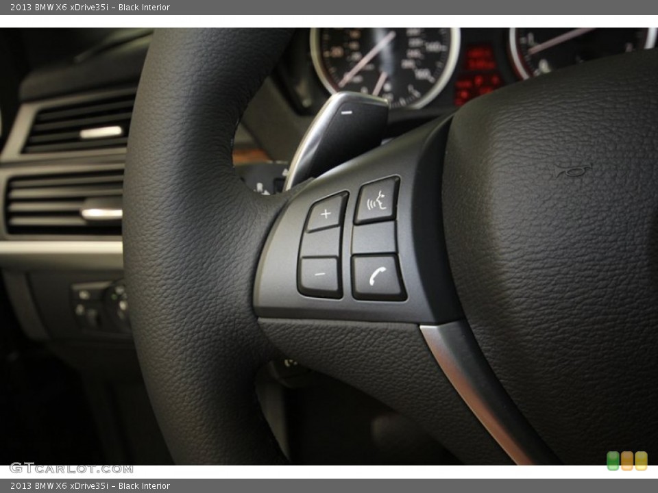 Black Interior Controls for the 2013 BMW X6 xDrive35i #71297878