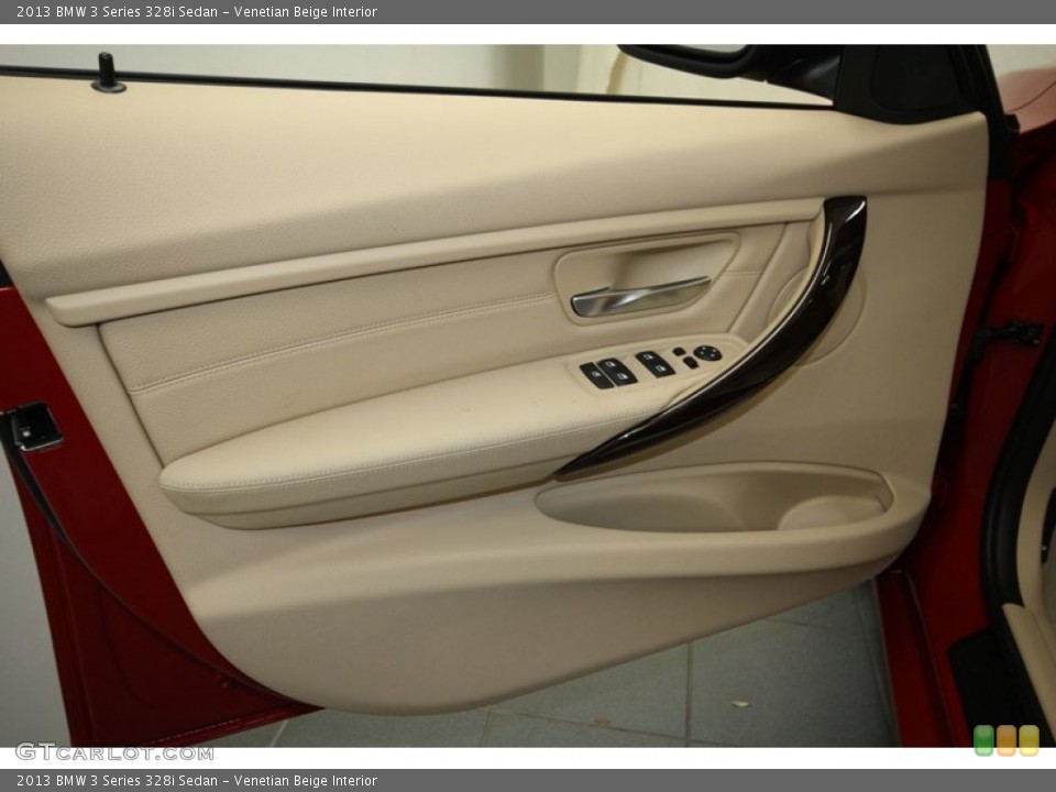 Venetian Beige Interior Door Panel for the 2013 BMW 3 Series 328i Sedan #71298042