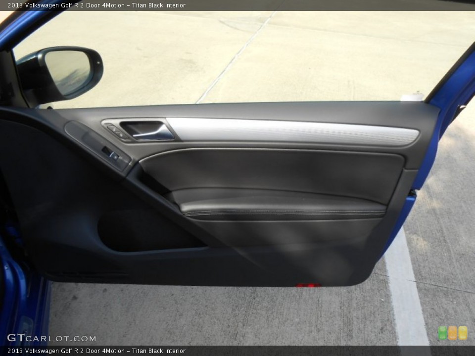 Titan Black Interior Door Panel for the 2013 Volkswagen Golf R 2 Door 4Motion #71298070