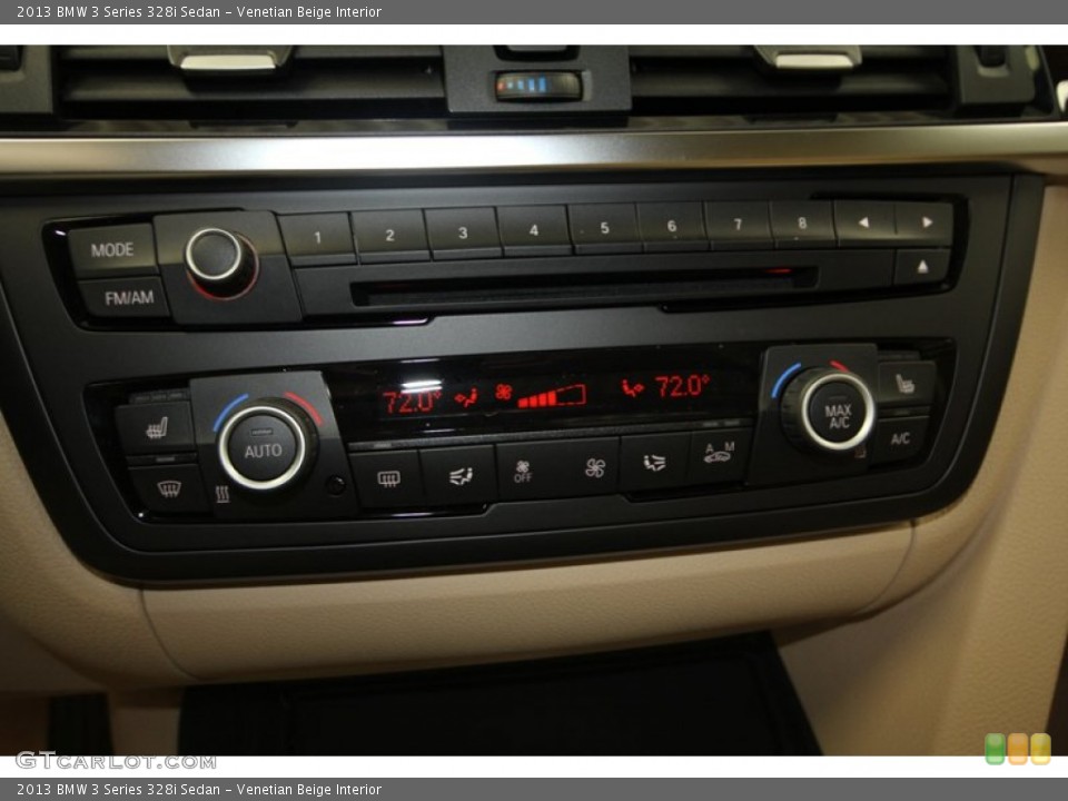 Venetian Beige Interior Audio System for the 2013 BMW 3 Series 328i Sedan #71298076