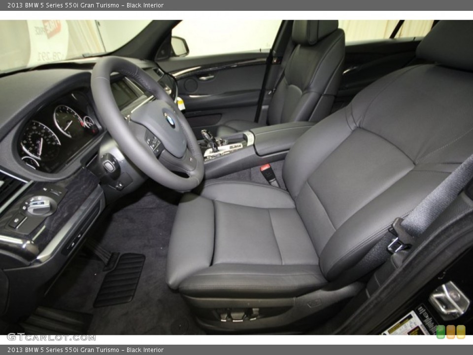Black Interior Photo for the 2013 BMW 5 Series 550i Gran Turismo #71299189