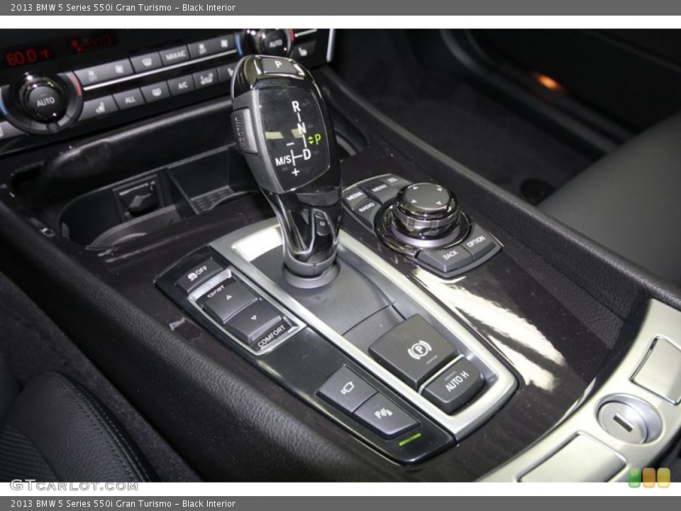 Black Interior Transmission for the 2013 BMW 5 Series 550i Gran Turismo #71299333
