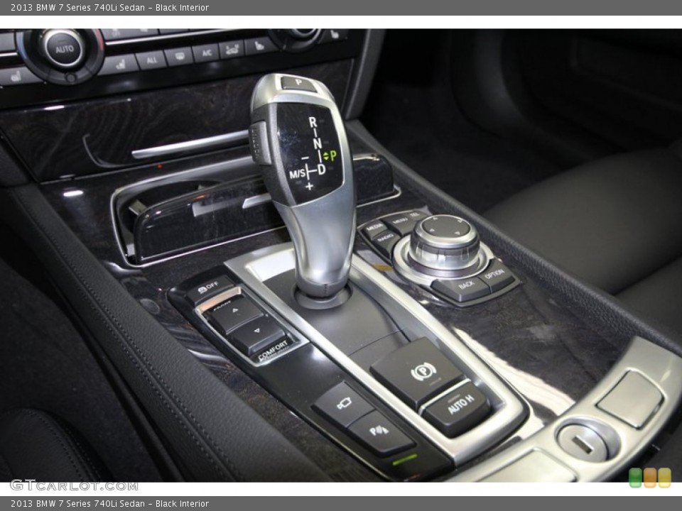 Black Interior Transmission for the 2013 BMW 7 Series 740Li Sedan #71299567
