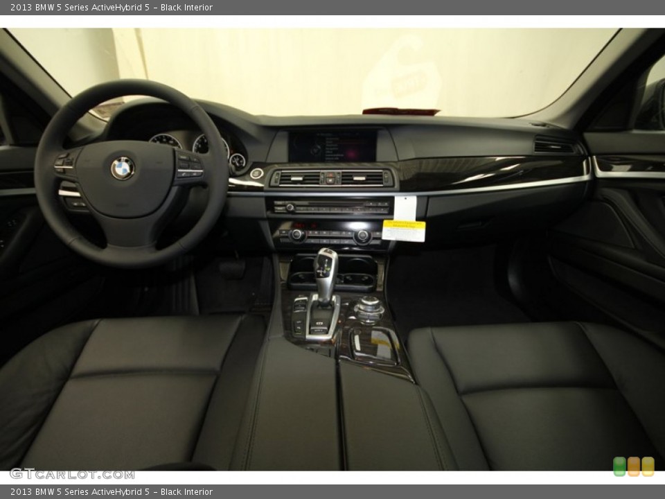 Black Interior Dashboard for the 2013 BMW 5 Series ActiveHybrid 5 #71300473