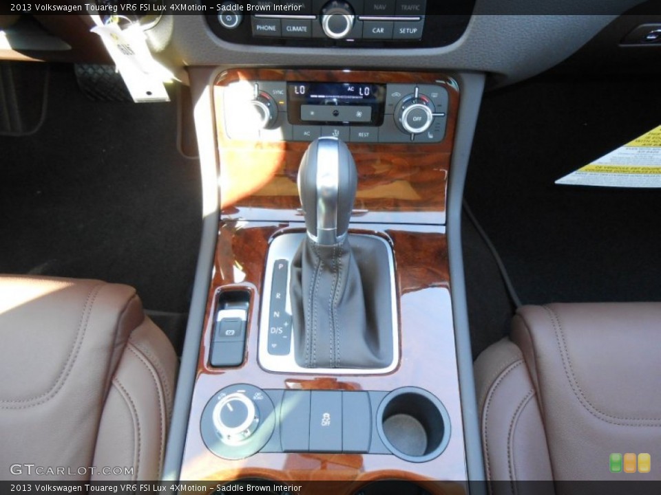 Saddle Brown Interior Transmission for the 2013 Volkswagen Touareg VR6 FSI Lux 4XMotion #71301076