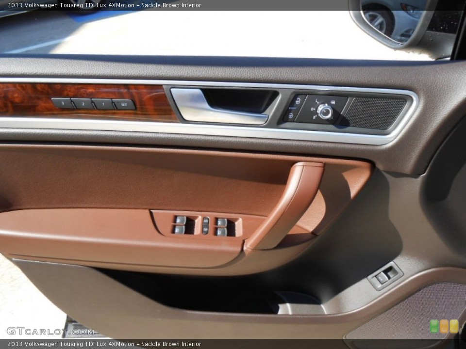 Saddle Brown Interior Door Panel for the 2013 Volkswagen Touareg TDI Lux 4XMotion #71301361