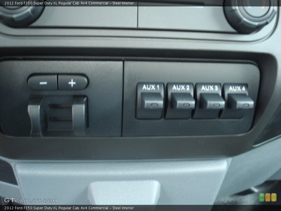 Steel Interior Controls for the 2012 Ford F350 Super Duty XL Regular Cab 4x4 Commercial #71301535