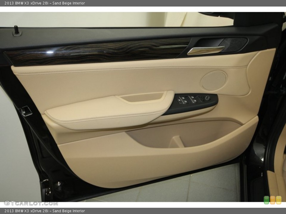 Sand Beige Interior Door Panel for the 2013 BMW X3 xDrive 28i #71302039