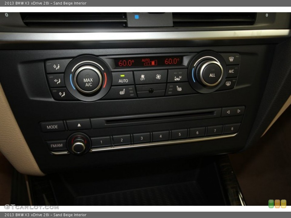 Sand Beige Interior Audio System for the 2013 BMW X3 xDrive 28i #71302075