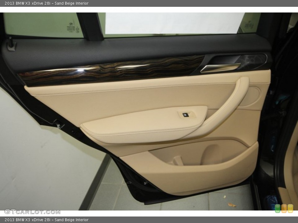 Sand Beige Interior Door Panel for the 2013 BMW X3 xDrive 28i #71302144