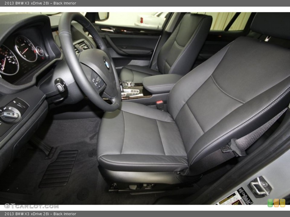 Black Interior Photo for the 2013 BMW X3 xDrive 28i #71302201