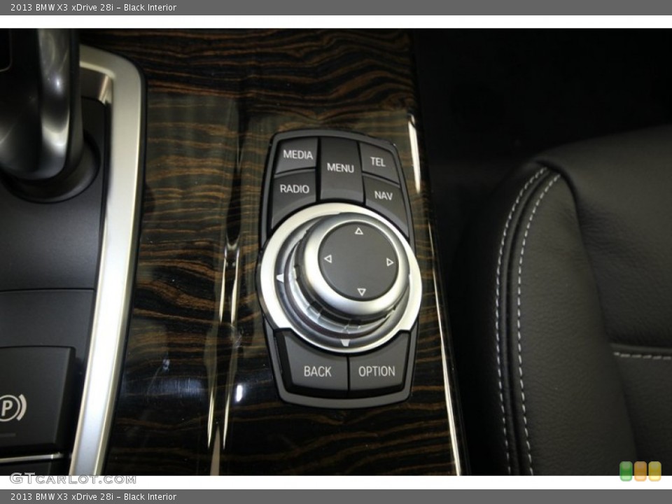 Black Interior Controls for the 2013 BMW X3 xDrive 28i #71302340