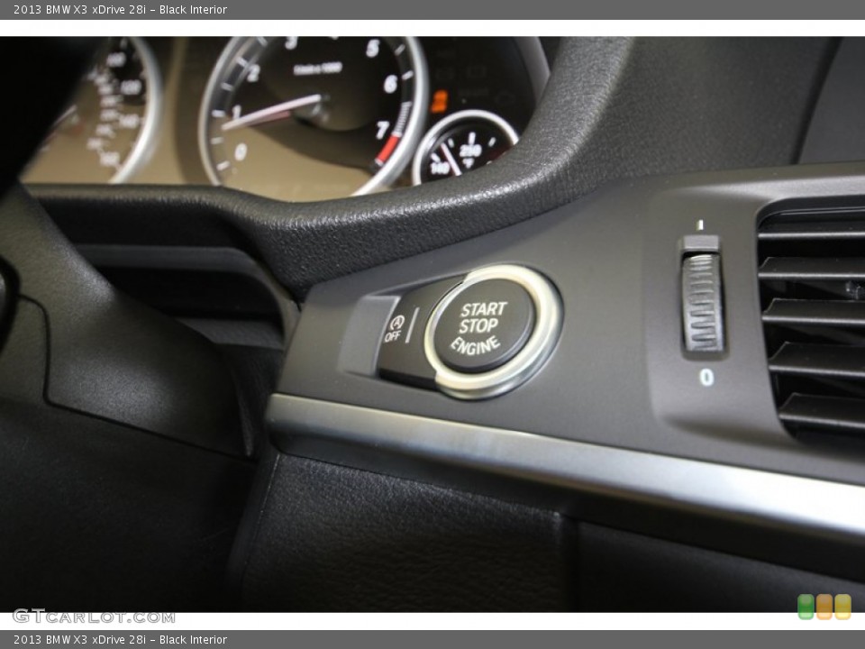 Black Interior Controls for the 2013 BMW X3 xDrive 28i #71302357