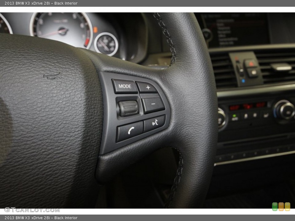 Black Interior Controls for the 2013 BMW X3 xDrive 28i #71302366