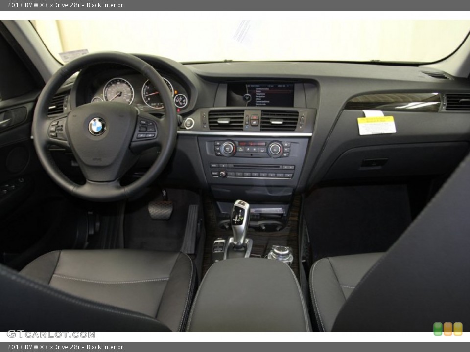 Black Interior Dashboard for the 2013 BMW X3 xDrive 28i #71302459