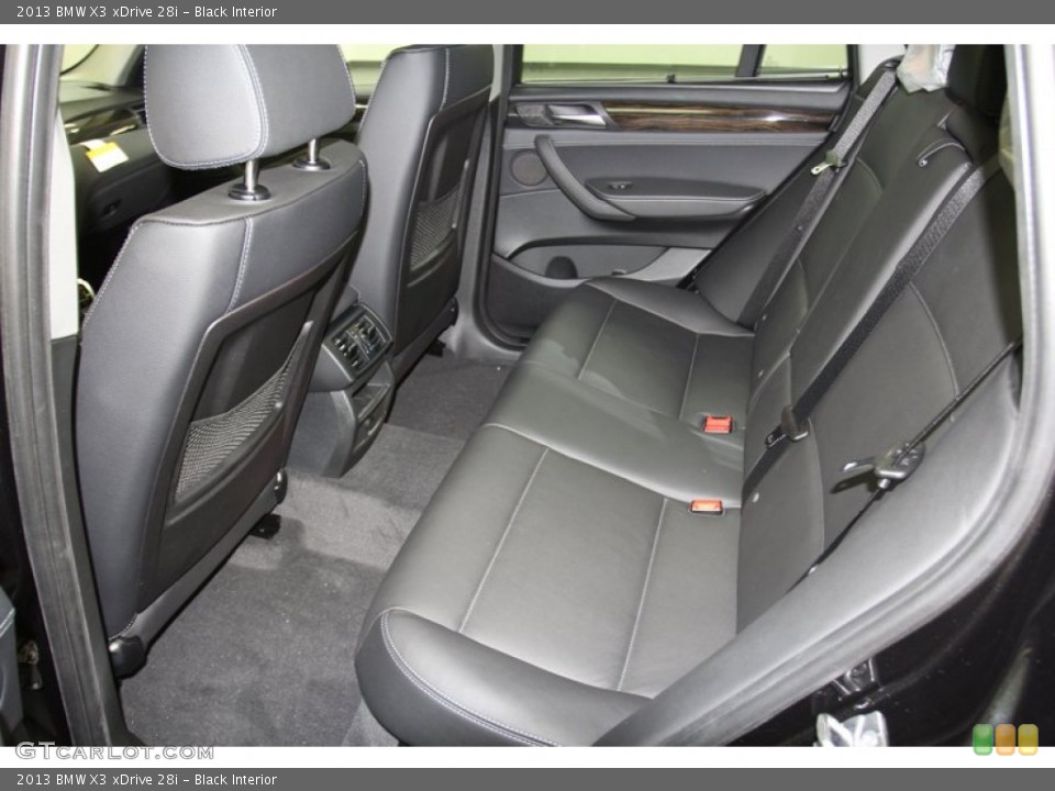 Black Interior Photo for the 2013 BMW X3 xDrive 28i #71302531