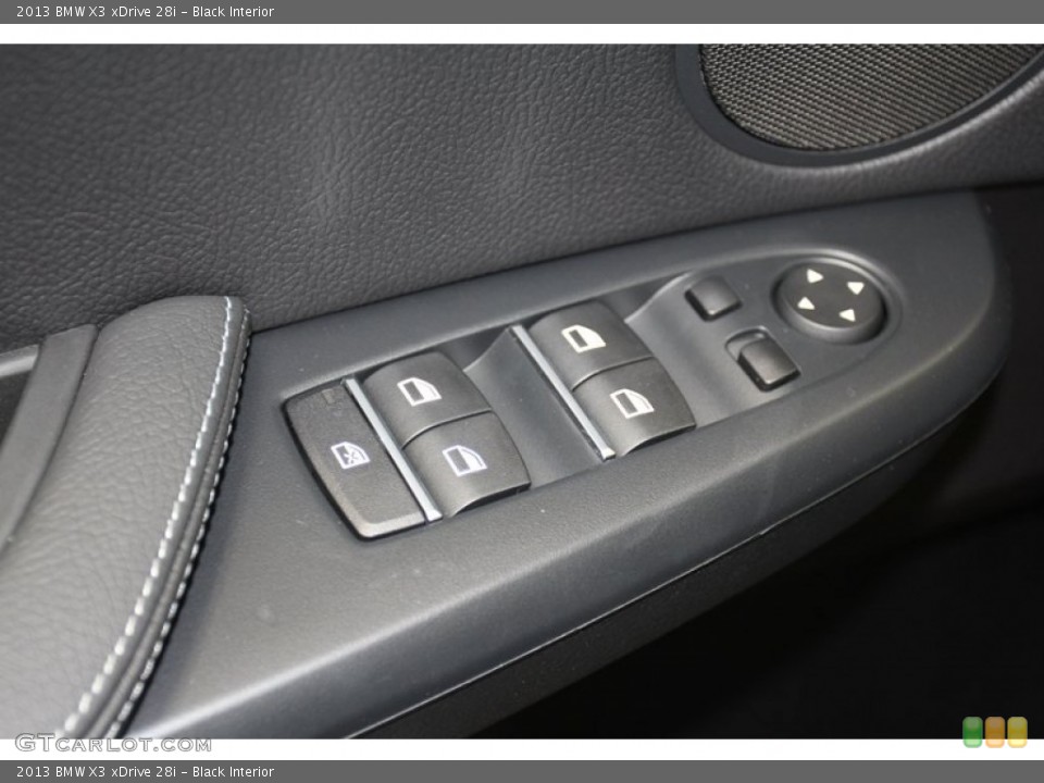 Black Interior Controls for the 2013 BMW X3 xDrive 28i #71302546
