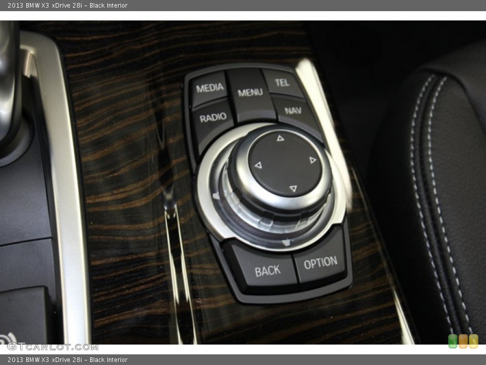 Black Interior Controls for the 2013 BMW X3 xDrive 28i #71302594