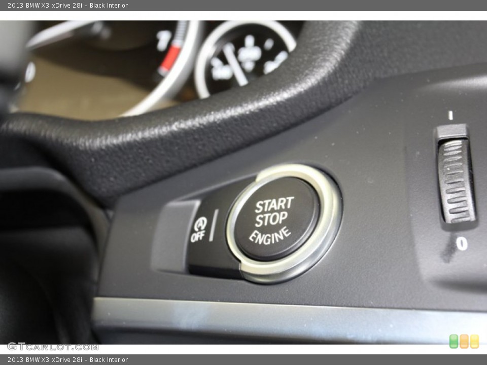 Black Interior Controls for the 2013 BMW X3 xDrive 28i #71302612