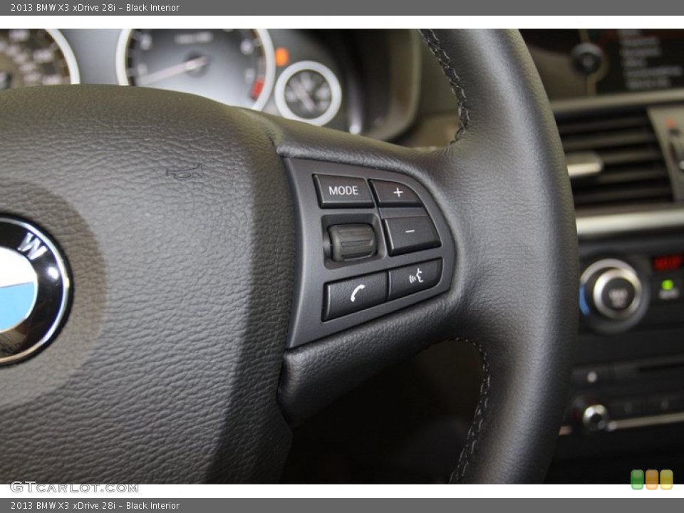 Black Interior Controls for the 2013 BMW X3 xDrive 28i #71302621