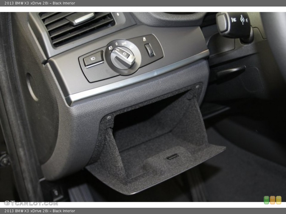 Black Interior Controls for the 2013 BMW X3 xDrive 28i #71302639