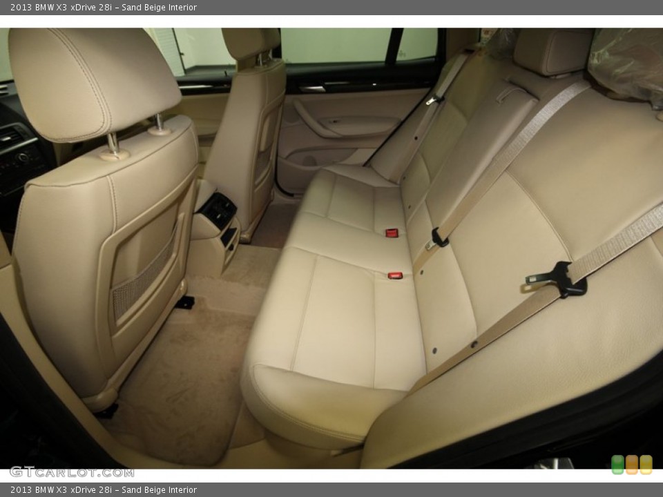 Sand Beige Interior Photo for the 2013 BMW X3 xDrive 28i #71302789