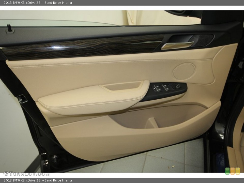 Sand Beige Interior Door Panel for the 2013 BMW X3 xDrive 28i #71302798