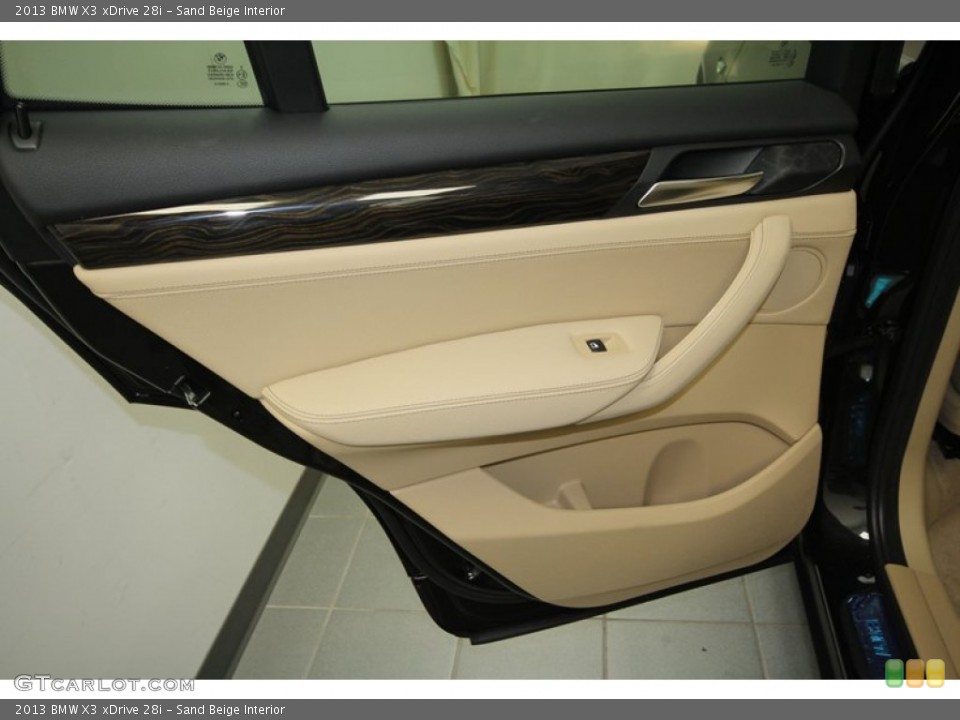 Sand Beige Interior Door Panel for the 2013 BMW X3 xDrive 28i #71302900