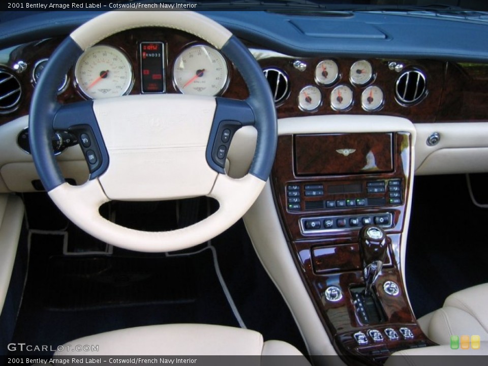 Cotswold/French Navy Interior Dashboard for the 2001 Bentley Arnage Red Label #71303410