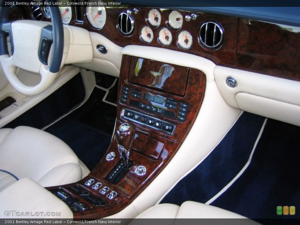 Cotswold/French Navy Interior Controls for the 2001 Bentley Arnage Red Label #71303467