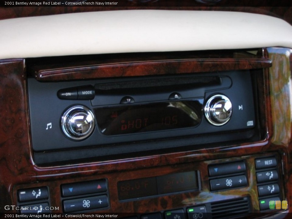 Cotswold/French Navy Interior Audio System for the 2001 Bentley Arnage Red Label #71303488