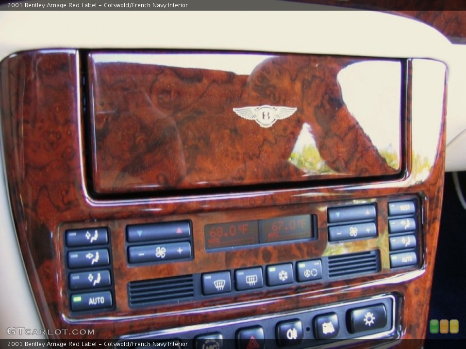 Cotswold/French Navy Interior Controls for the 2001 Bentley Arnage Red Label #71303497