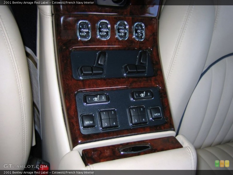 Cotswold/French Navy Interior Controls for the 2001 Bentley Arnage Red Label #71303533