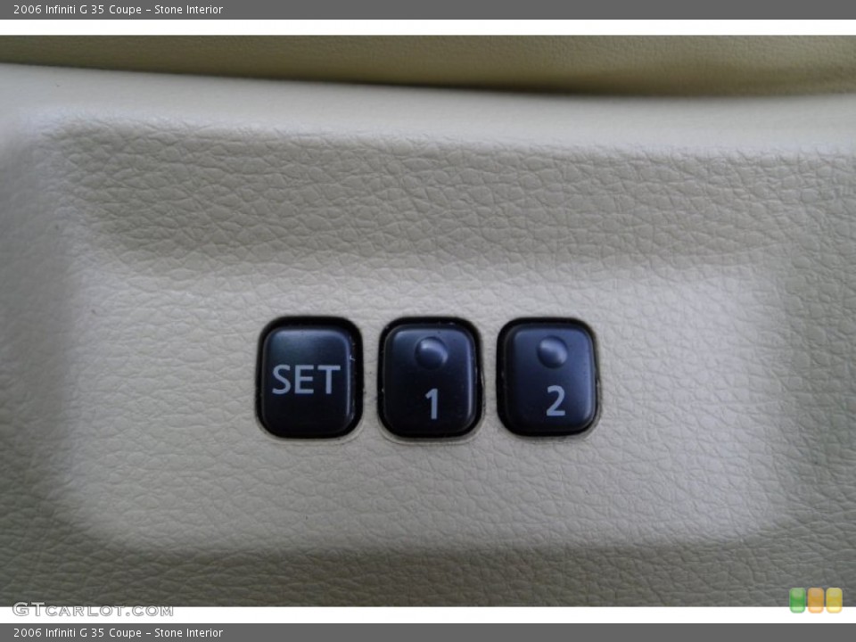 Stone Interior Controls for the 2006 Infiniti G 35 Coupe #71304625