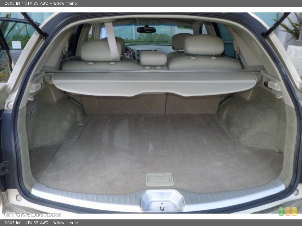 Willow Interior Trunk for the 2005 Infiniti FX 35 AWD #71305165