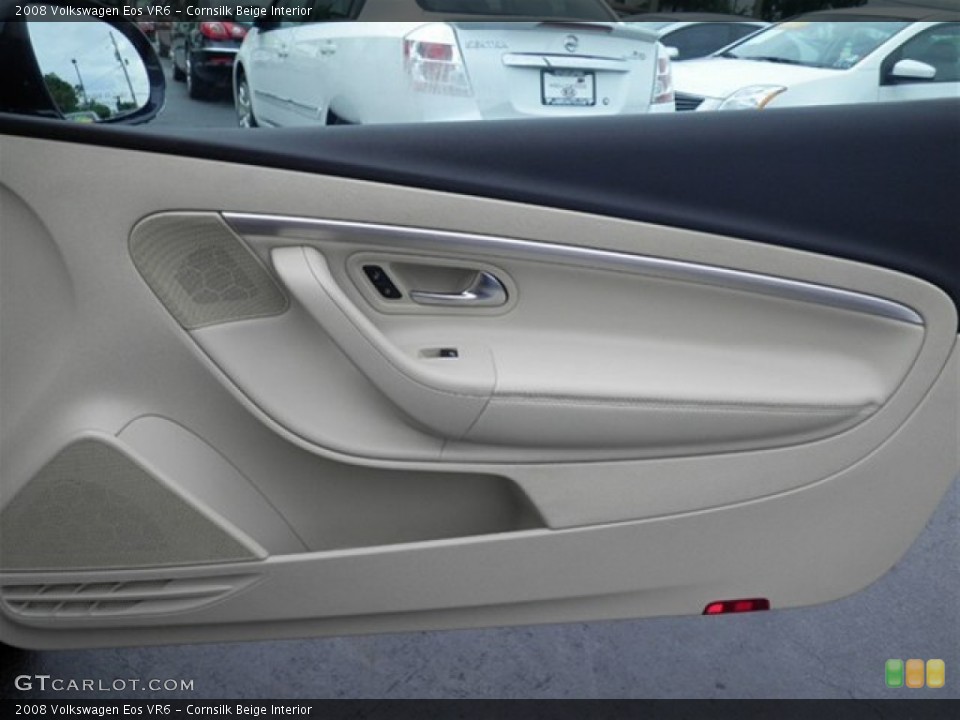 Cornsilk Beige Interior Door Panel for the 2008 Volkswagen Eos VR6 #71305291