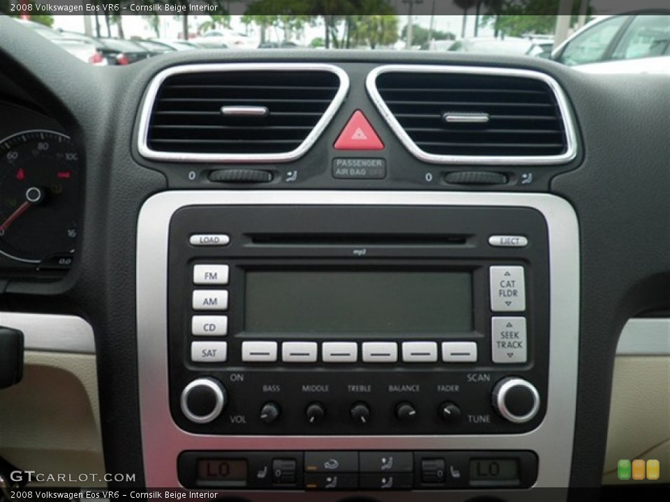 Cornsilk Beige Interior Controls for the 2008 Volkswagen Eos VR6 #71305399