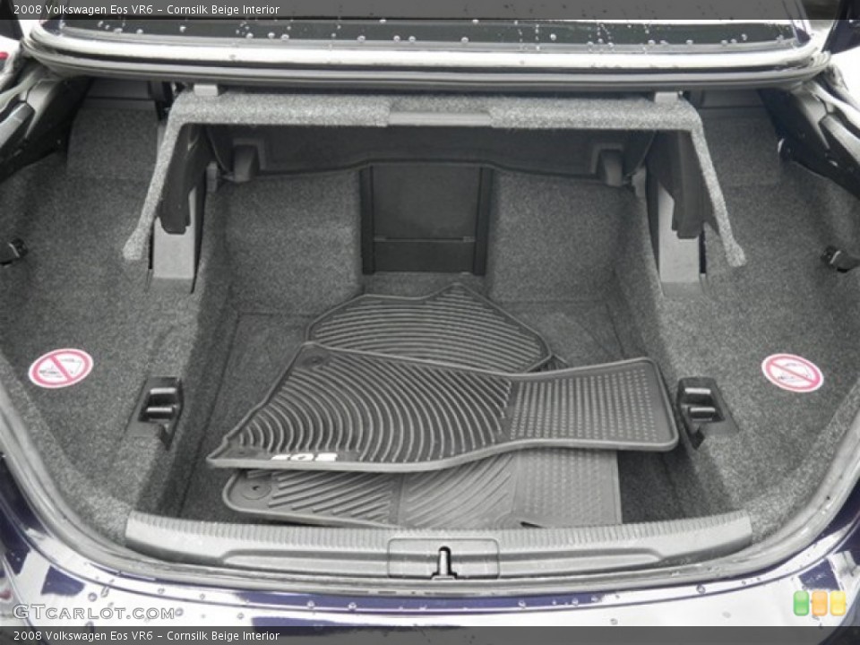 Cornsilk Beige Interior Trunk for the 2008 Volkswagen Eos VR6 #71305435