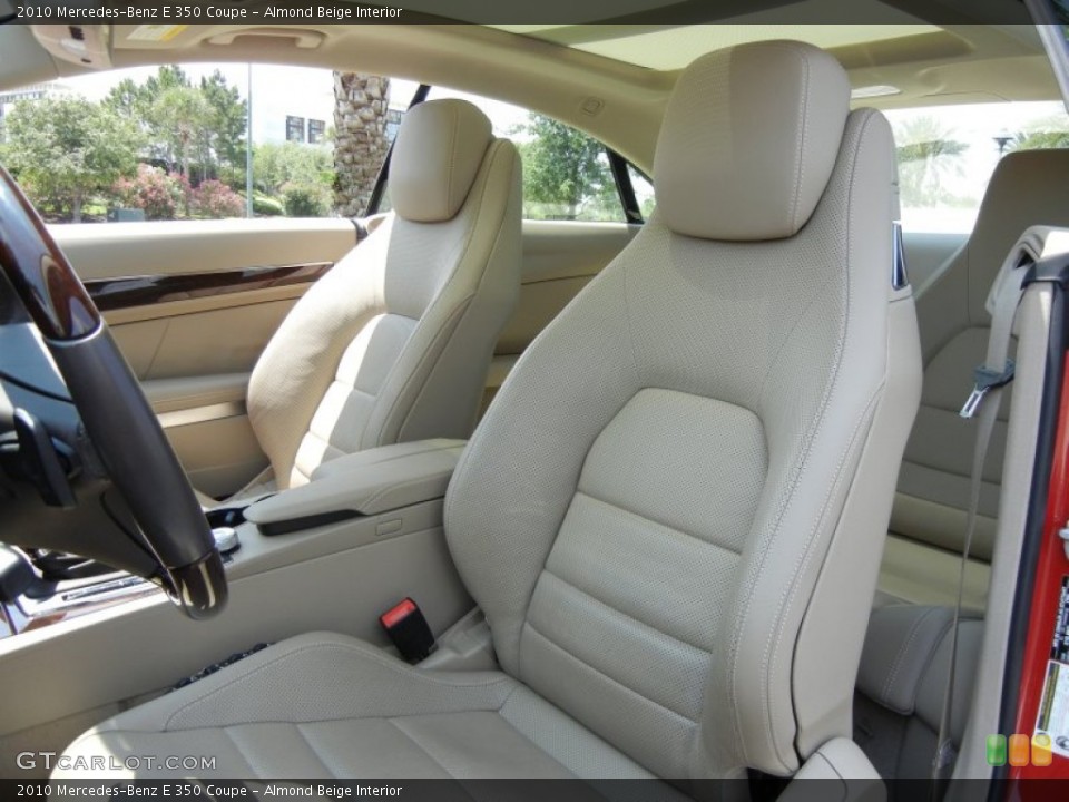 Almond Beige Interior Photo for the 2010 Mercedes-Benz E 350 Coupe #71305798
