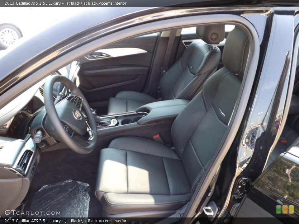 Jet Black/Jet Black Accents Interior Photo for the 2013 Cadillac ATS 2.5L Luxury #71307743