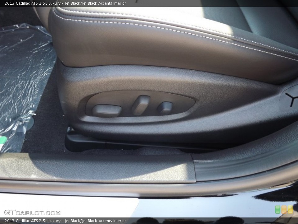 Jet Black/Jet Black Accents Interior Controls for the 2013 Cadillac ATS 2.5L Luxury #71307756
