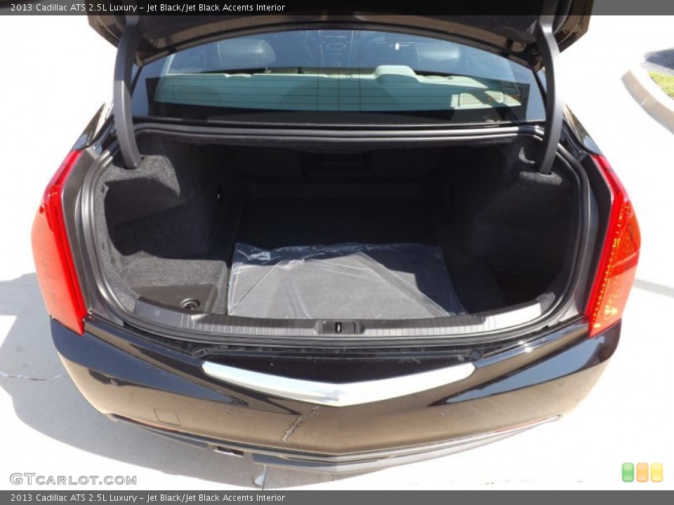 Jet Black/Jet Black Accents Interior Trunk for the 2013 Cadillac ATS 2.5L Luxury #71307805