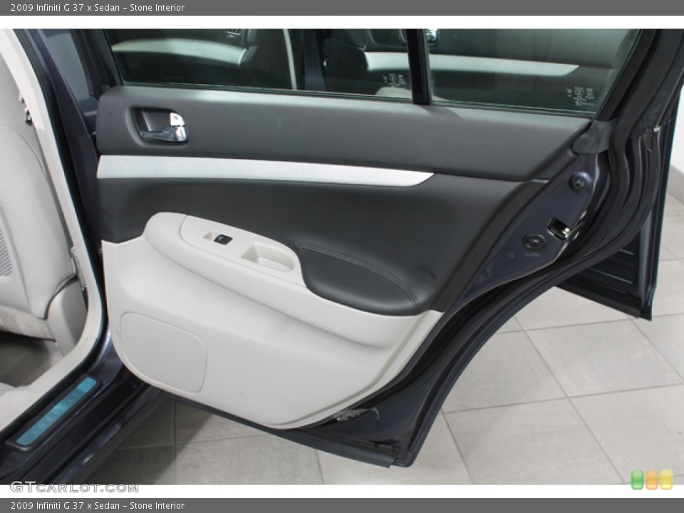 Stone Interior Door Panel for the 2009 Infiniti G 37 x Sedan #71309029