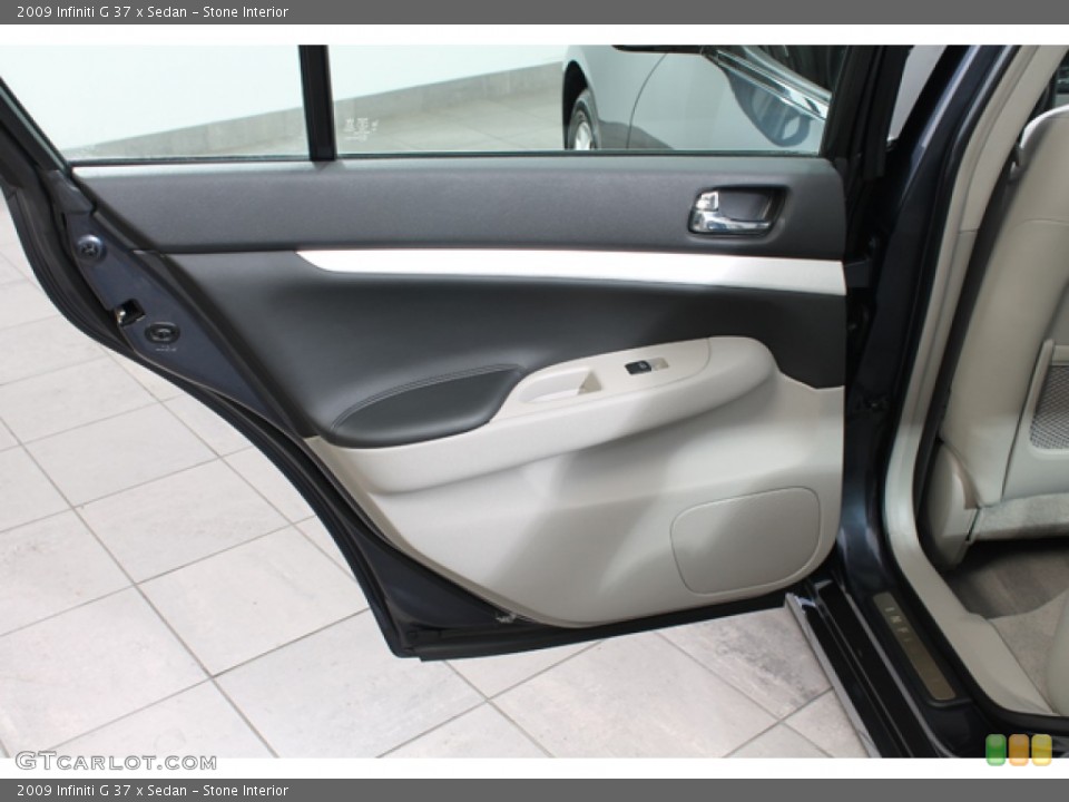 Stone Interior Door Panel for the 2009 Infiniti G 37 x Sedan #71309038