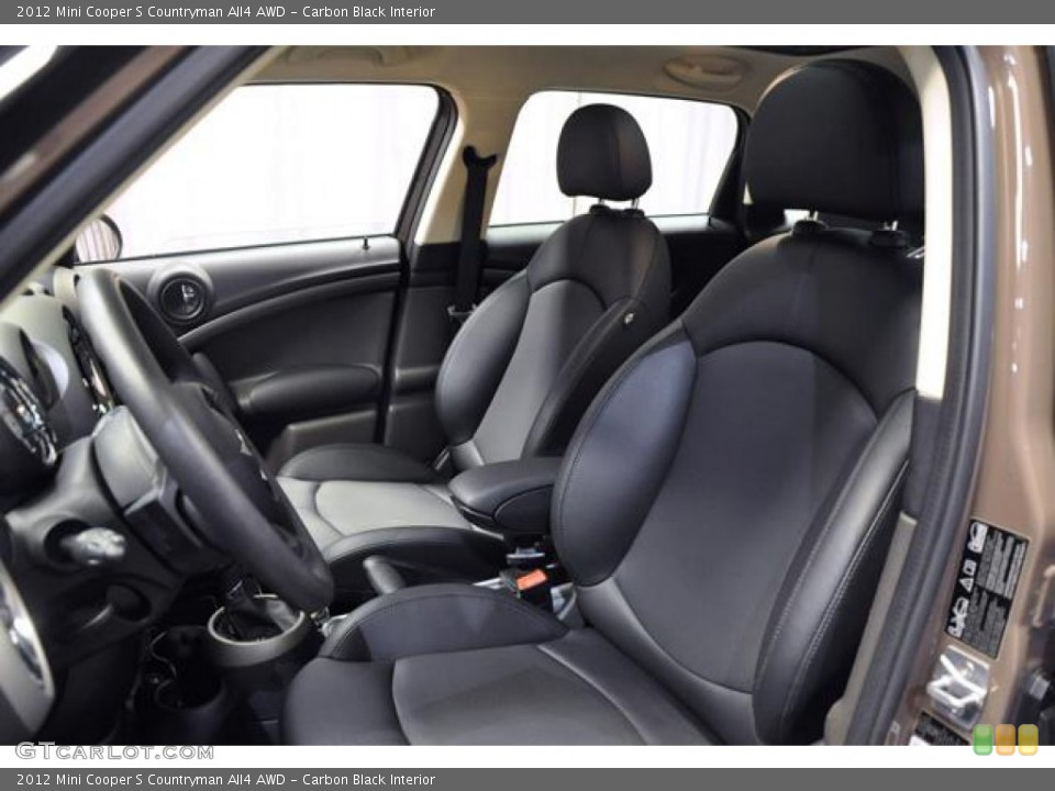 Carbon Black Interior Photo for the 2012 Mini Cooper S Countryman All4 AWD #71309047
